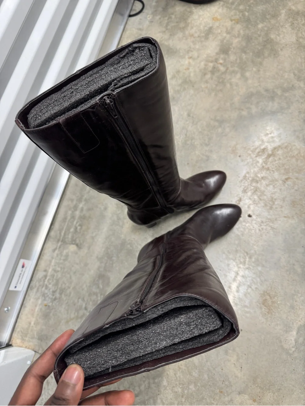 Nine West Brown Knee High Boots Women’s 9.5M